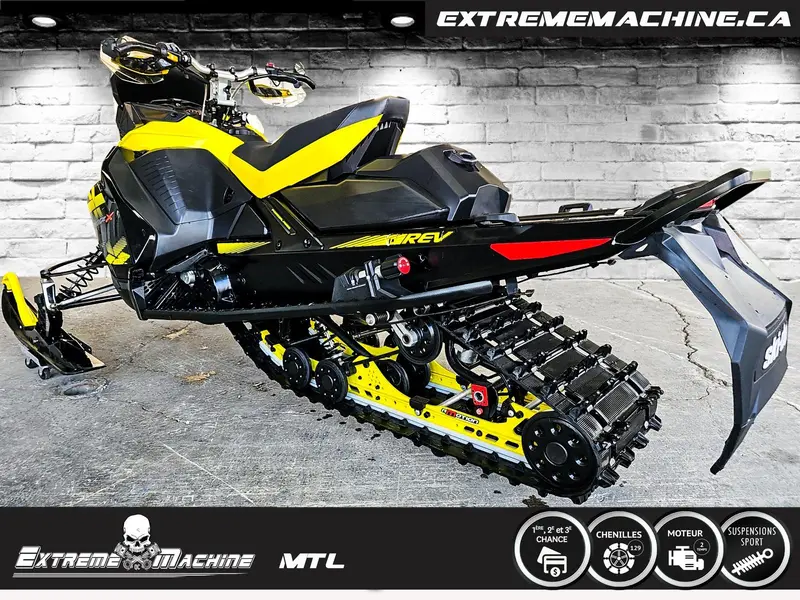 2018 SKIDOO MXZ®  X 850 E-TEC TRÈS PROPRE!!!