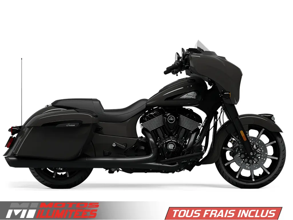2024 Indian Motorcycles Chieftain Dark Horse Icon With Powerband  Audio Package Frais inclus+Taxes