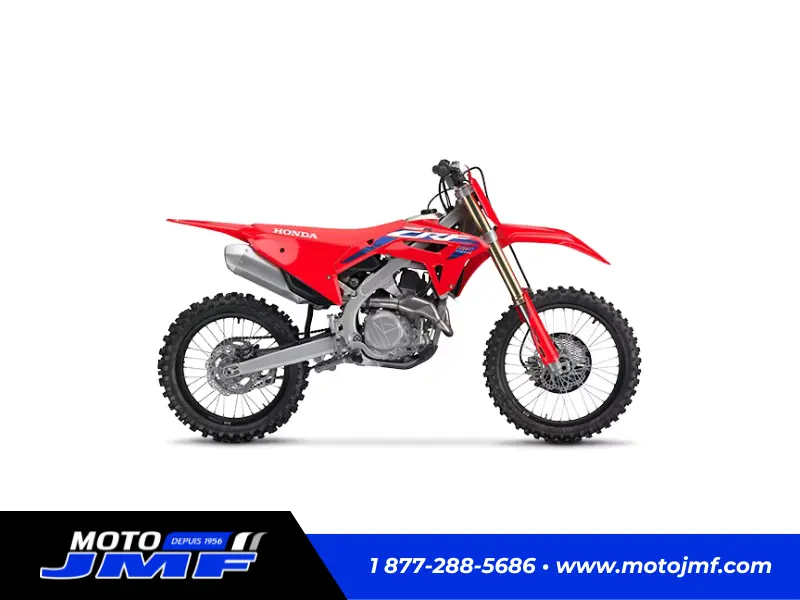 Honda CRF450R avec démarreur électrique 2024