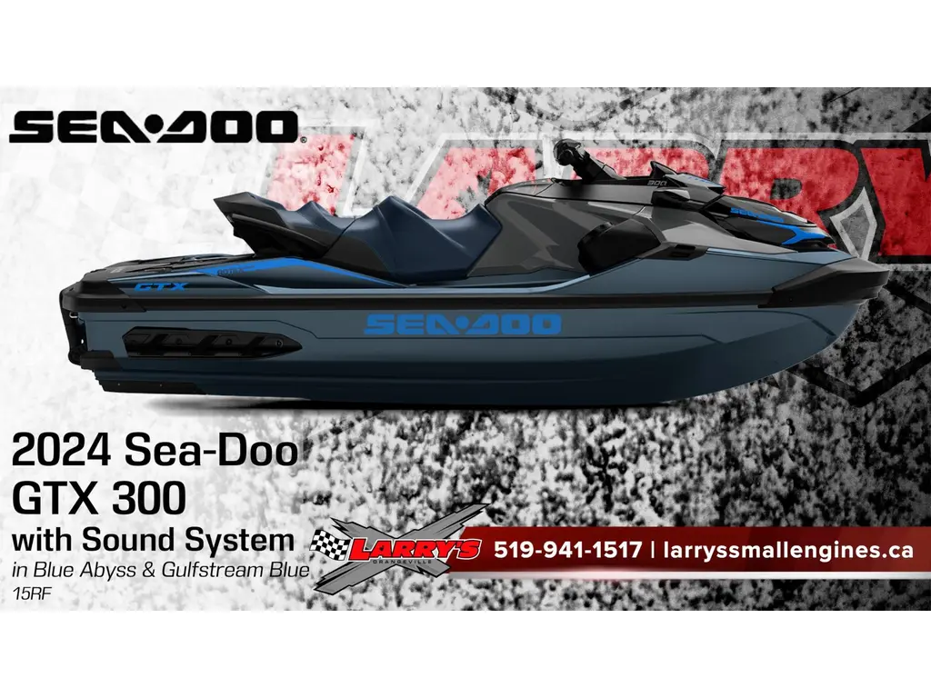 2024 Sea-Doo GTX 300 with Sound System 15RF