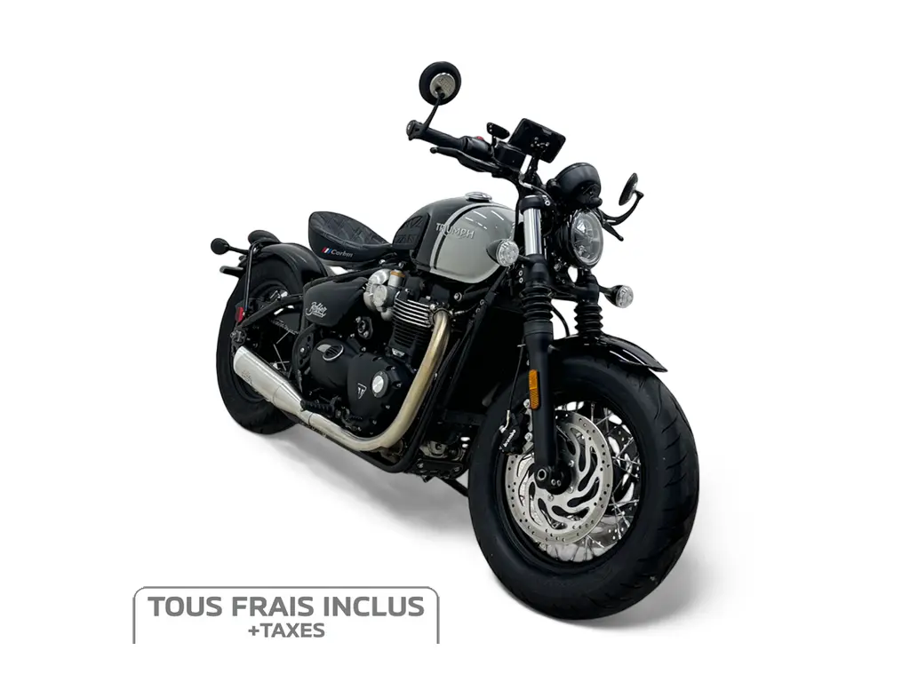 2024 Triumph Bonneville Bobber - Frais inclus+Taxes