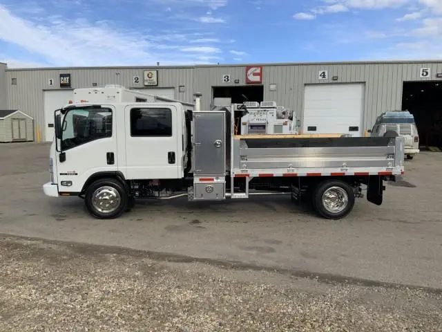 2025 Isuzu NRR Gas Crew Cab Dump