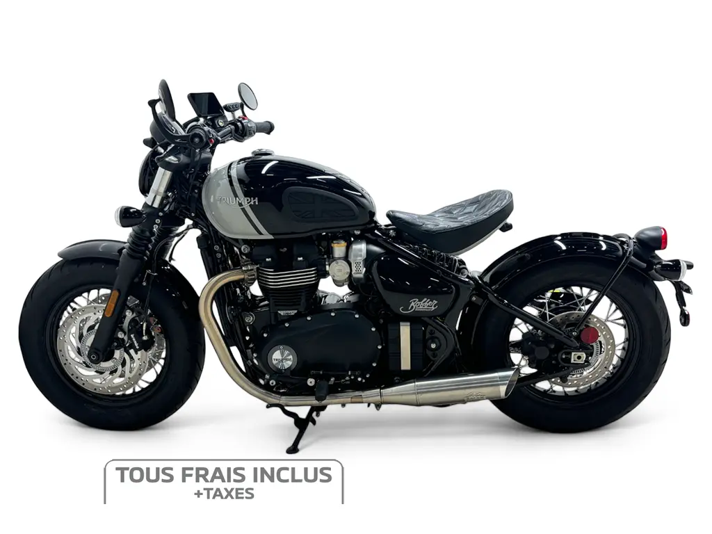 2024 Triumph Bonneville Bobber - Frais inclus+Taxes