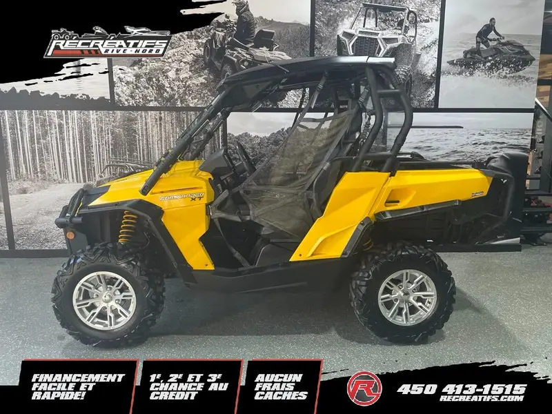 2012 Can-Am COMMANDER XT 1000 DPS **PETIT PRIX!!!**