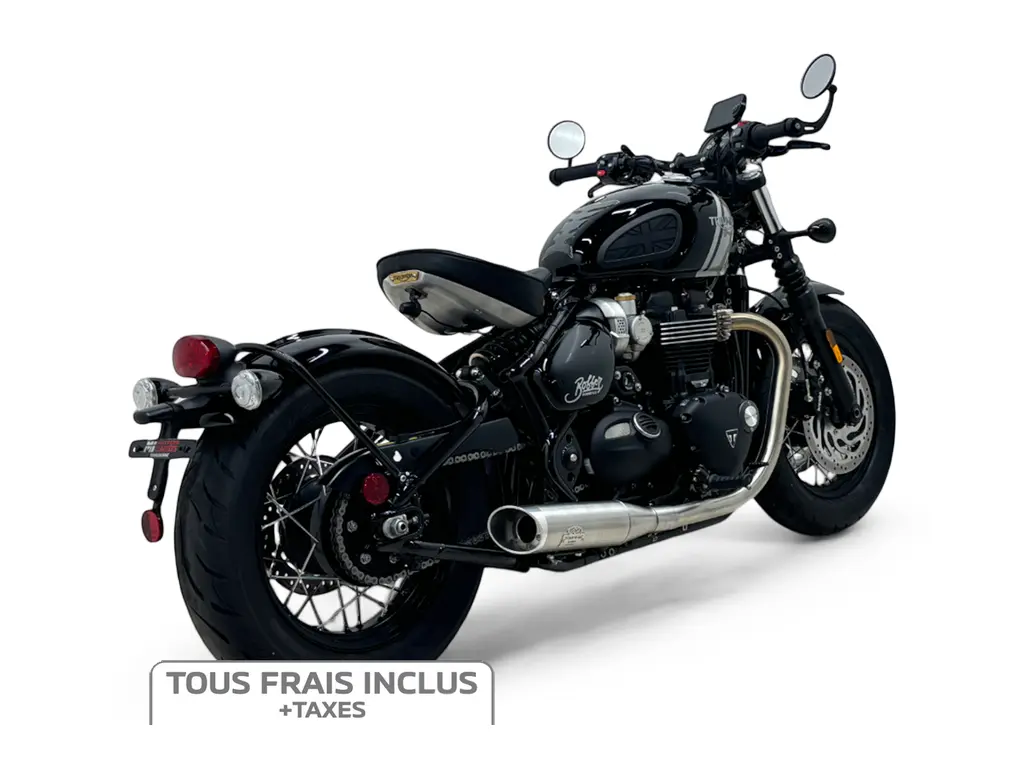 2024 Triumph Bonneville Bobber - Frais inclus+Taxes