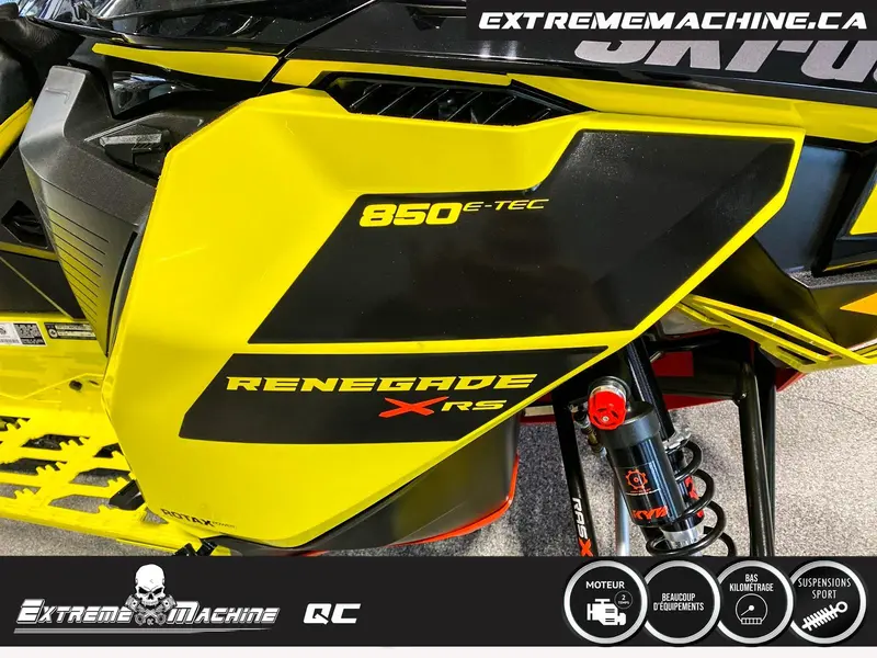 2021 SKIDOO RENEGADE XRS 850 IMPECCABLE!!