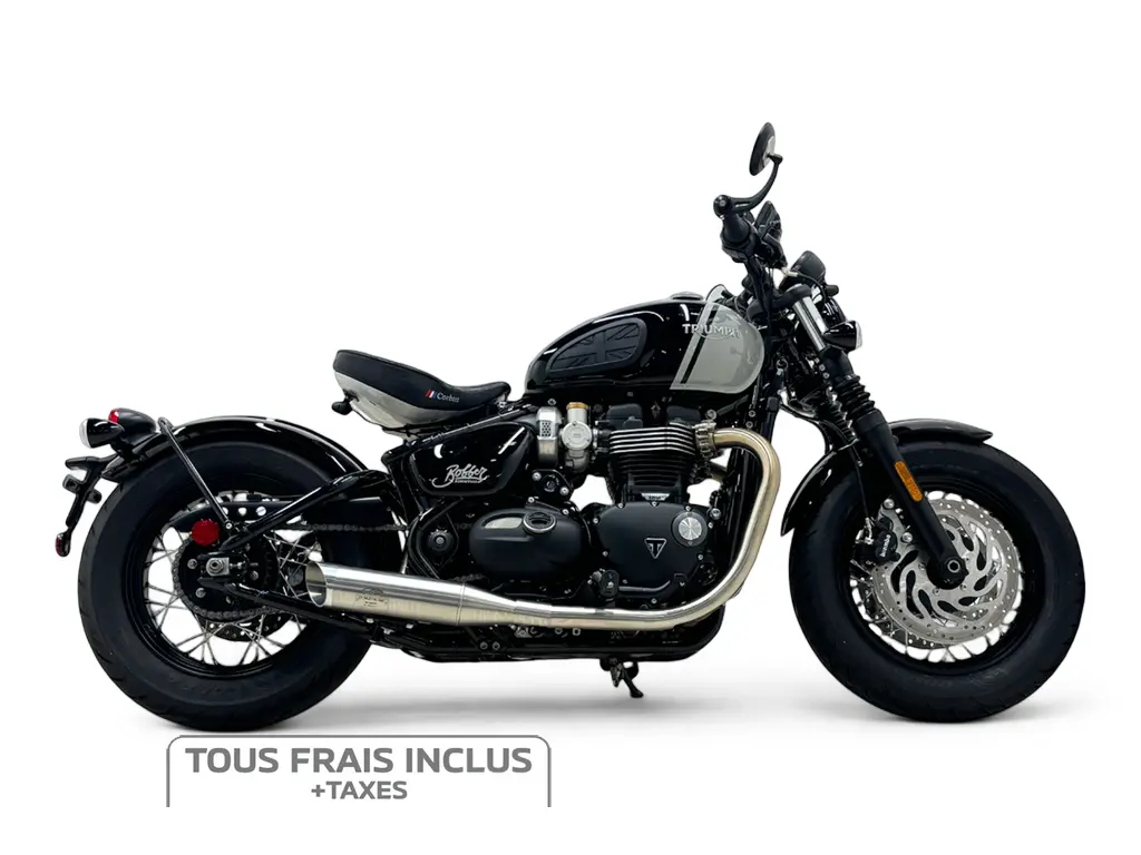 2024 Triumph Bonneville Bobber - Frais inclus+Taxes