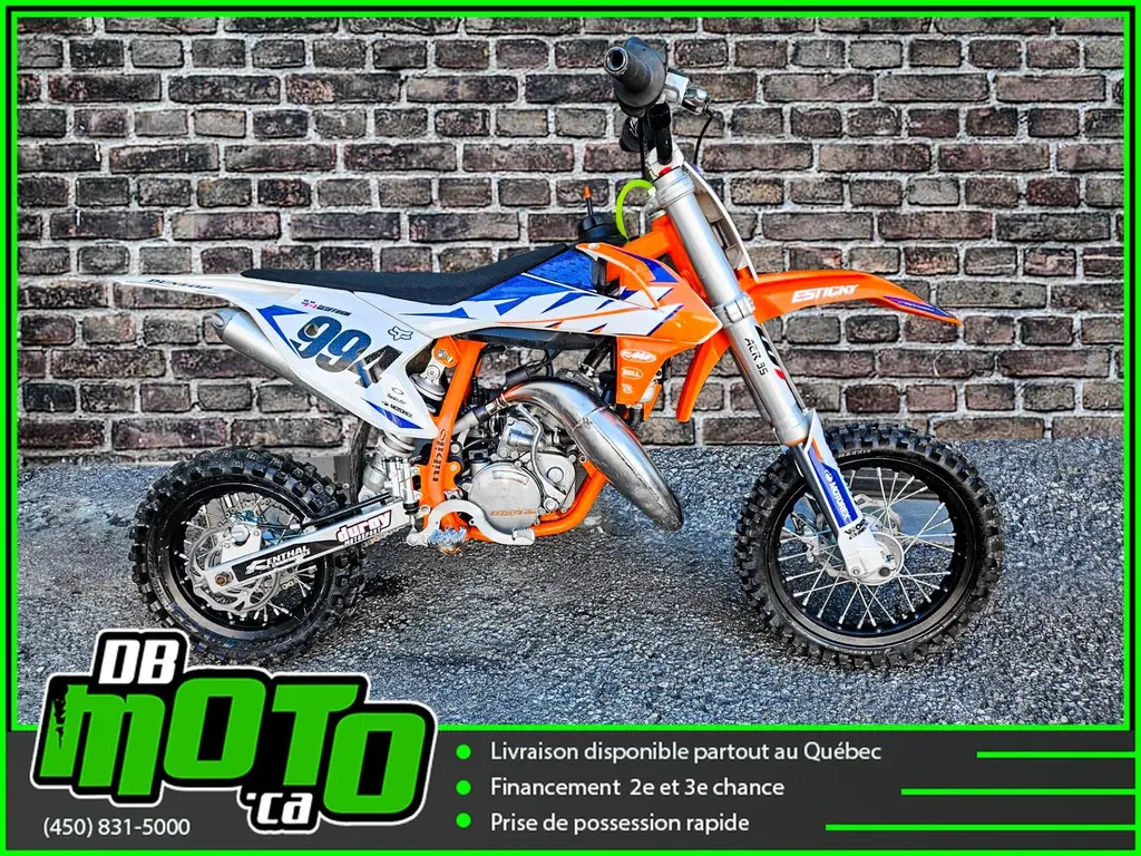 2019 ktm 50 SX ** AUCUN FRAIS CACHÉ **