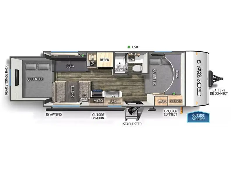 2025 Forest River CHEROKEE 19SM MEILLEUR PRIX AU QUÉBEC