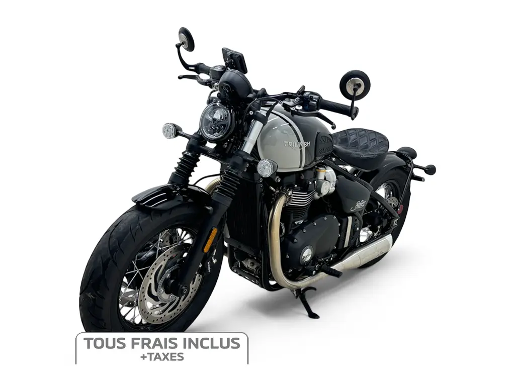 2024 Triumph Bonneville Bobber - Frais inclus+Taxes