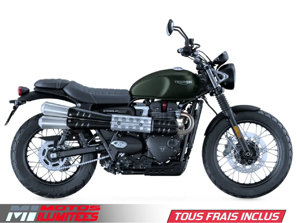 2025 Triumph Scrambler 900 Frais inclus+Taxes