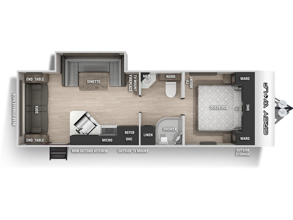 Forest River Grey Wolf 23mk 2025 alt