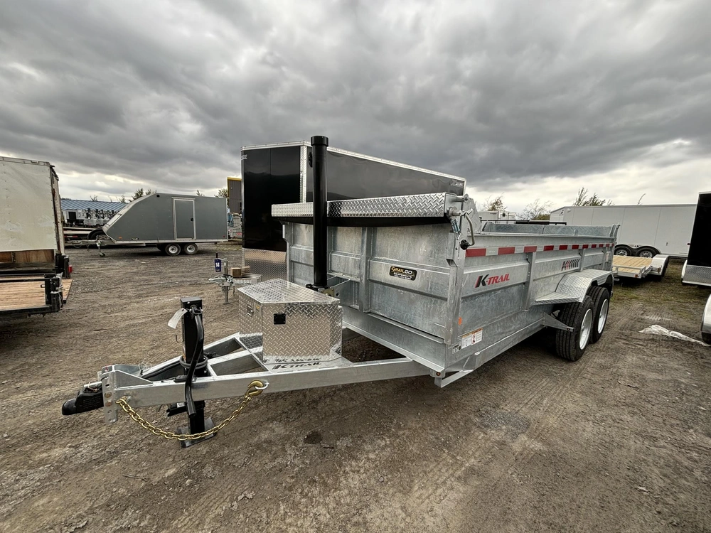 2025 K-trail Dompeur Hd 82x192 Ta 14k Galvanisée Heavy Duty Hd 3 Essieux alt