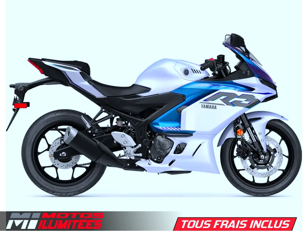 2025 Yamaha YZF-R3 Frais inclus+Taxes