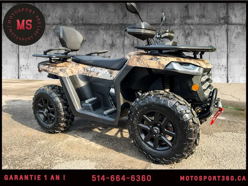 2024 SEGWAY SNARLER AT5L EPS PREMIUM CAMO VRAI 2 PLACES !