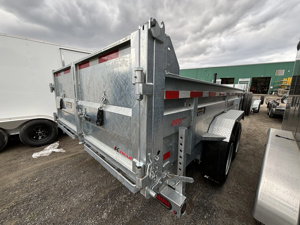 K-trail Dompeur Hd 82x192 Ta 14k Galvanisée Heavy Duty Hd 2 Essieux 2025 alt