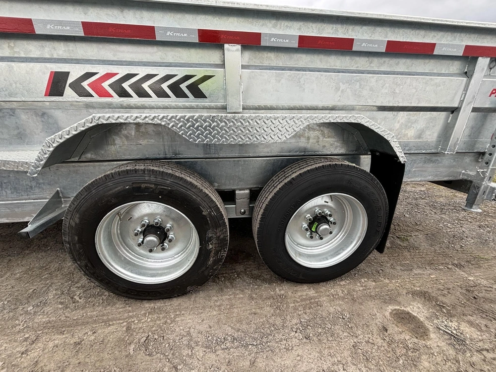 2025 K-trail Dompeur Hd 82x192 Ta 16k Galvanisée Heavy Duty Hd 2 Essieux alt
