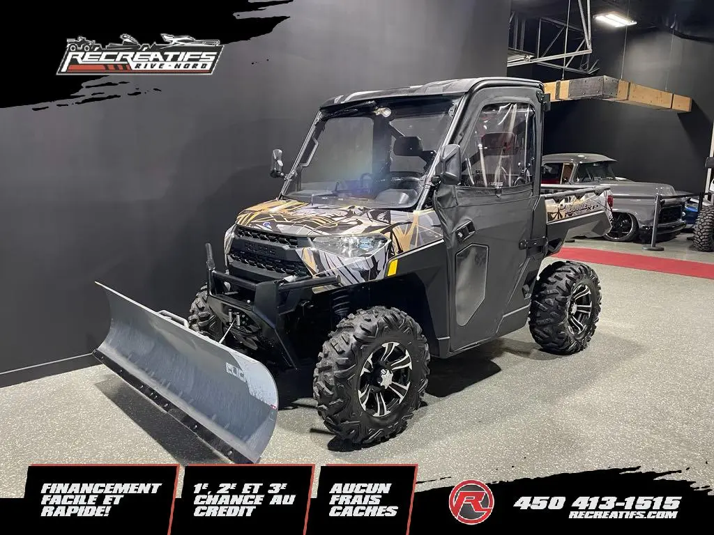 2020 Polaris RANGER XP 1000 PREMIUM EPS **PELLE CLICNGO INCLUSE**