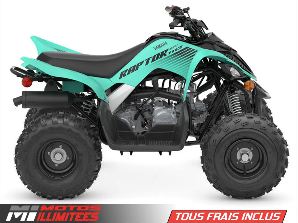 2025 Yamaha Raptor 110 Frais inclus+Taxes