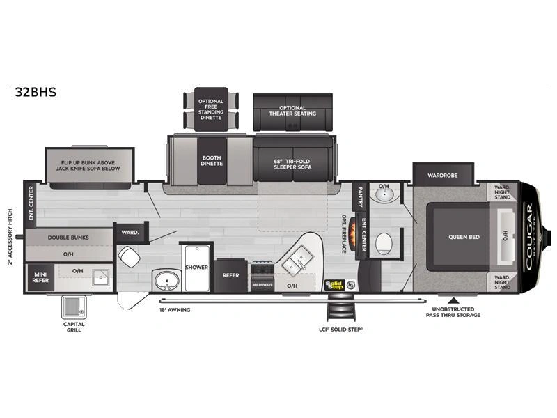 2022 Keystone Rv 32bhs alt