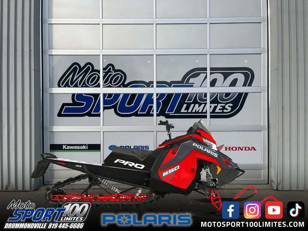 Polaris 650 PRO RMK 155 / 2 ANS DE GARANTIE 2024