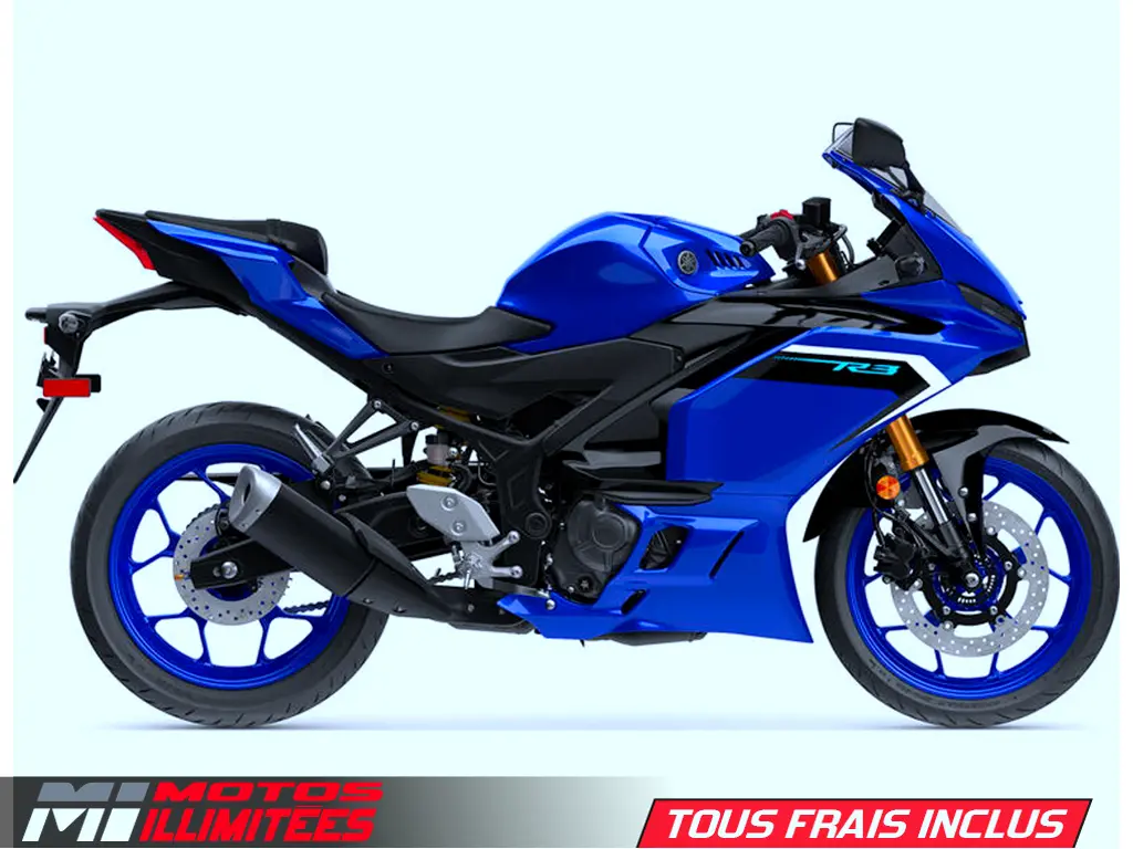 2025 Yamaha YZF-R3 Frais inclus+Taxes