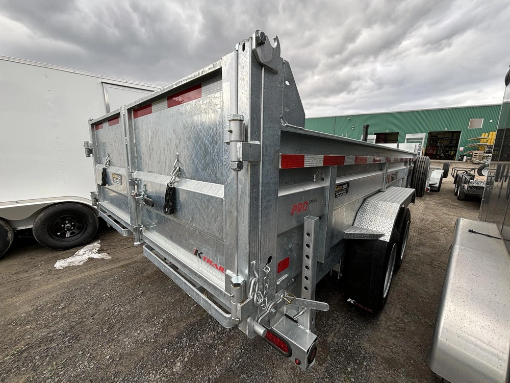 2025 K-trail Dompeur Hd 82x192 Ta 14k Galvanisée Heavy Duty Hd 3 Essieux alt