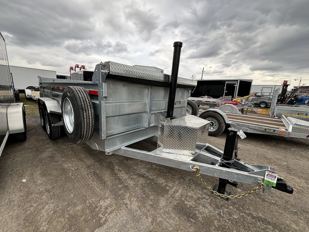2025 K-trail Dompeur Hd 82x192 Ta 14k Galvanisée Heavy Duty Hd 3 Essieux alt