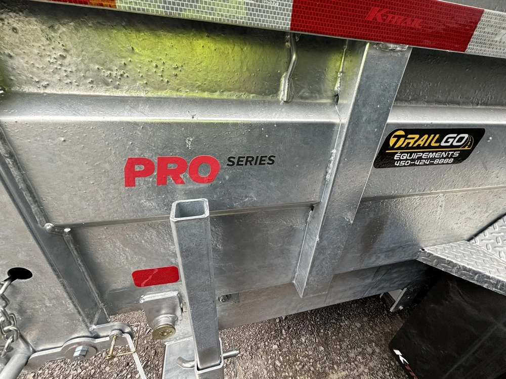 2025 K-trail Dompeur Hd 82x192 Ta 14k Galvanisée Heavy Duty Hd 3 Essieux alt