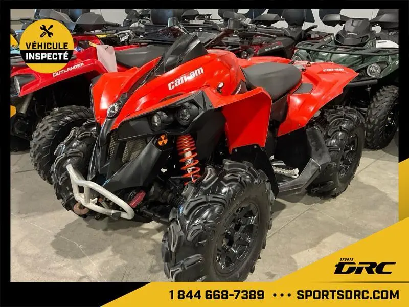 2018 Can-Am Renegade 850 V-Twin EFI Rouge