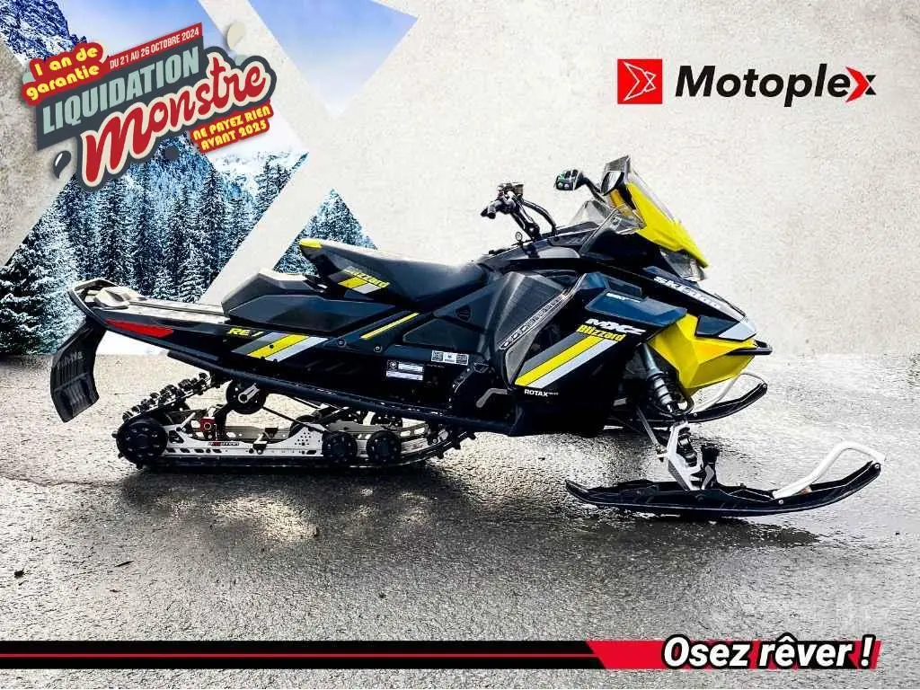 2018 Ski-Doo MXZ X 850 BLIZZARD ICE RIPPER