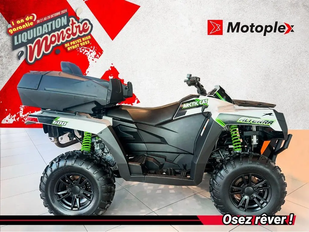 Arctic Cat Alterra 600 TRV EPS XT - 75$/semaine sur 60 mois 2023