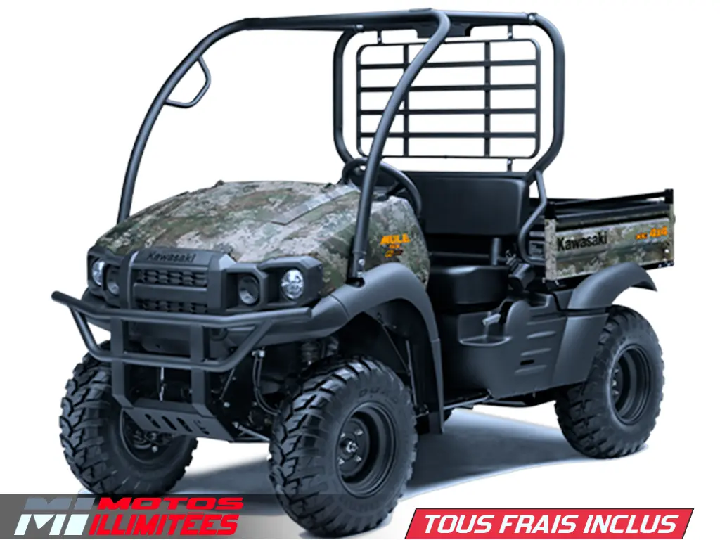 2025 Kawasaki MULE SX 4x4 XC CAMO Frais inclus+Taxes