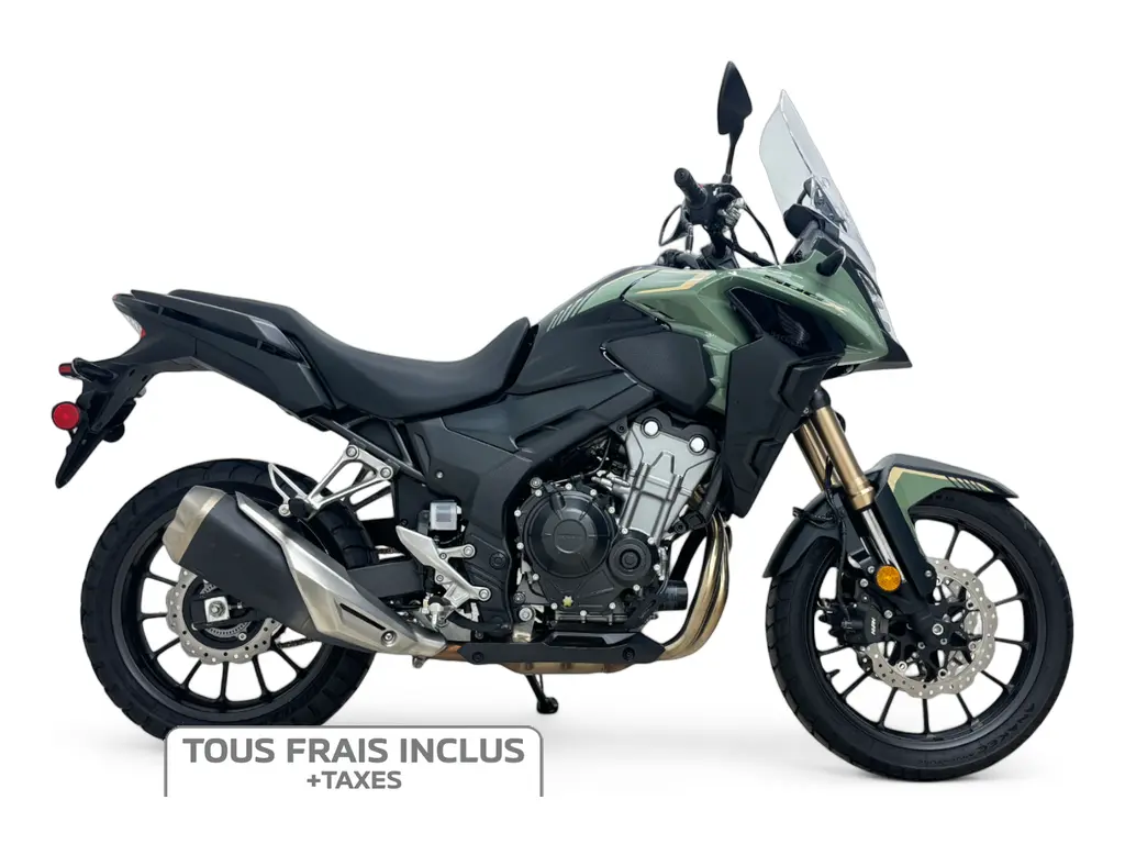 2022 Honda CB500X ABS Frais inclus+Taxes