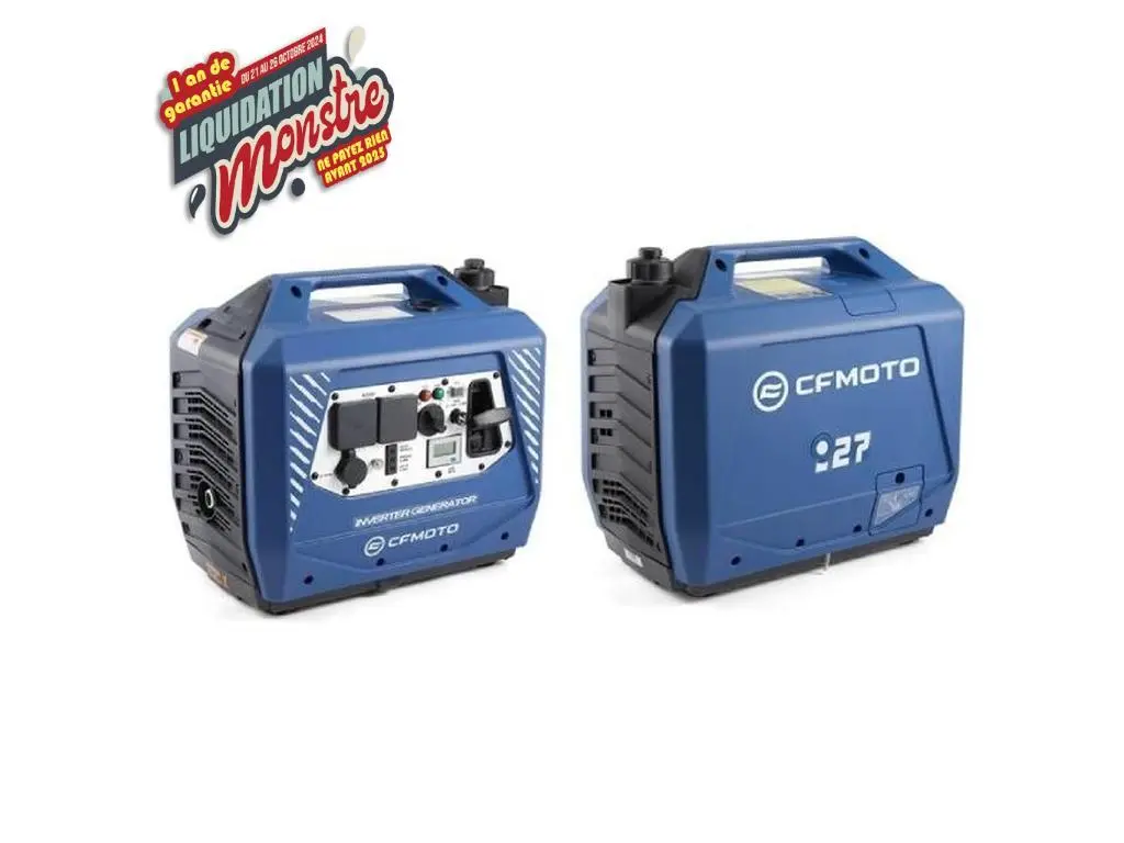 CFMOTO GÉNÉRATRICE INVERTER 3KW - LH27i 2023