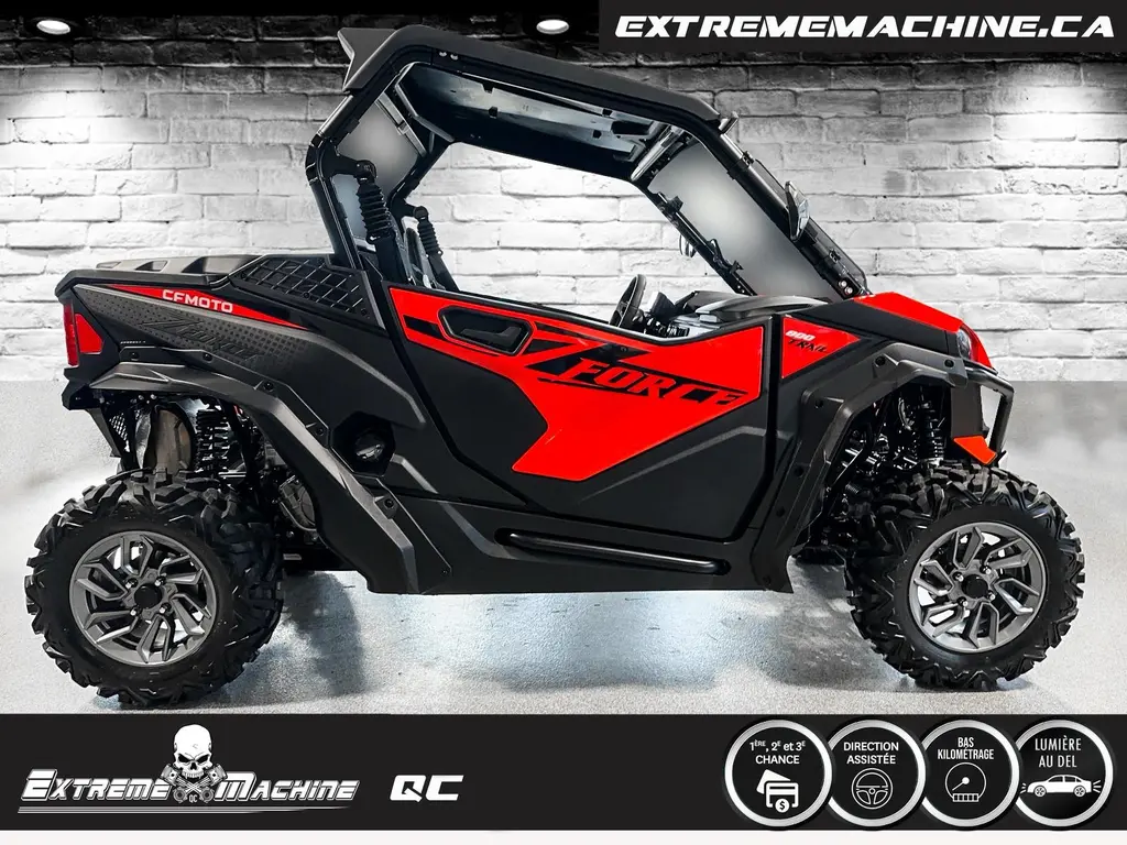 CFMOTO ZFORCE 800 TRAIL G2 EPS 2024 - SEULEMENT 1443KM - COMME NEUF!!!