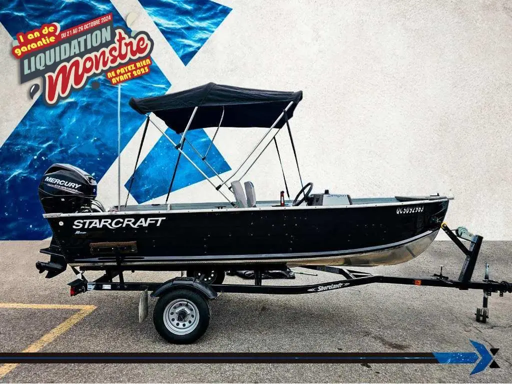 2014 STARCRAFT DLX 14 StarFish  25hp