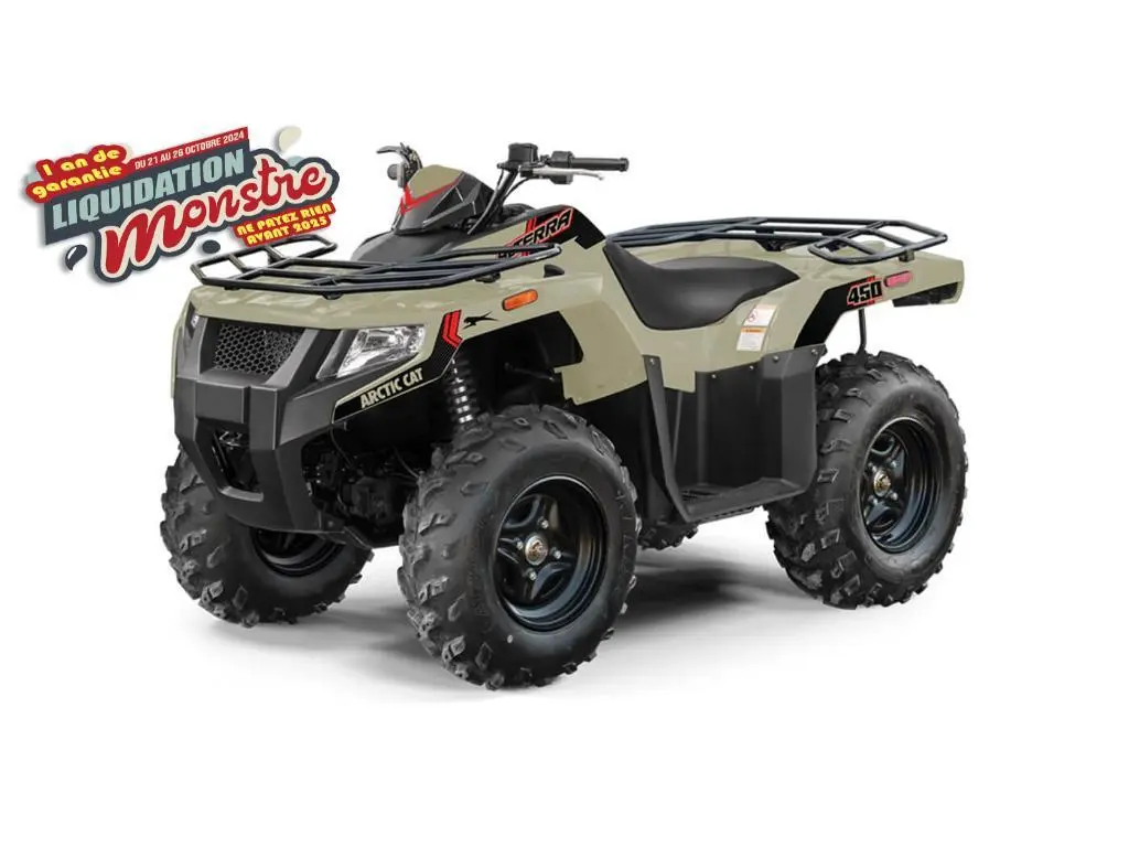 2023 Arctic Cat Alterra 450 - 47$/semaine sur 60 mois