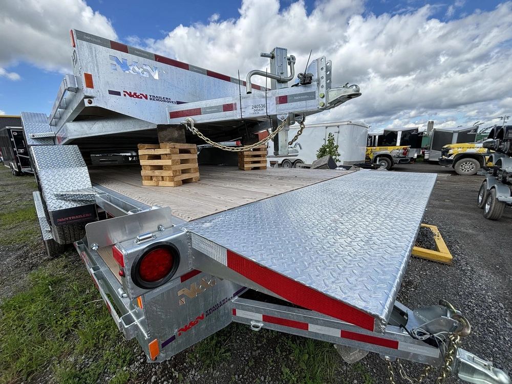 N&n Lowland 7x18+5 14k Tilt Deck Galvanisée Avec Option 16r 2024 alt