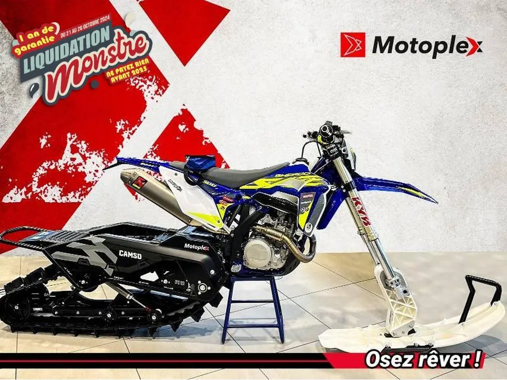 2022 Sherco SE-F 500 FACTORY TimberSled Camso