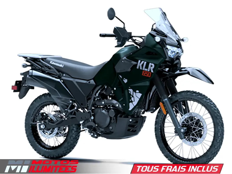 2025 Kawasaki KLR650 Frais inclus+Taxes