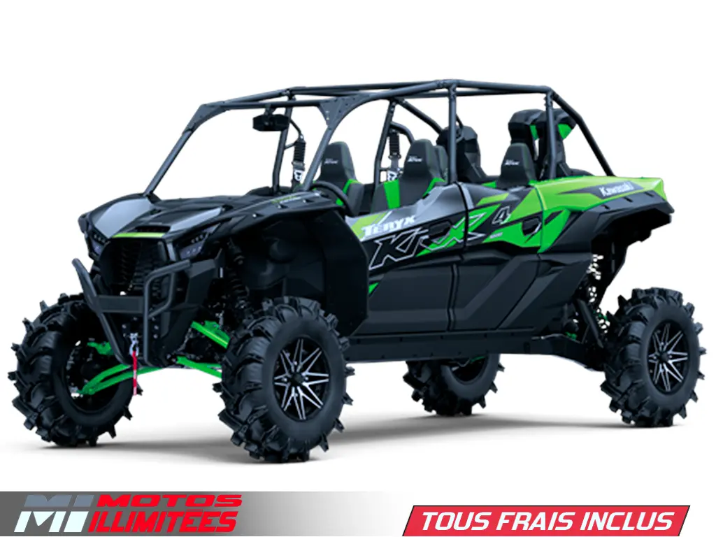 2025 Kawasaki Teryx KRX4 1000 Lifted Edition Sides by sides Motos Illimitees