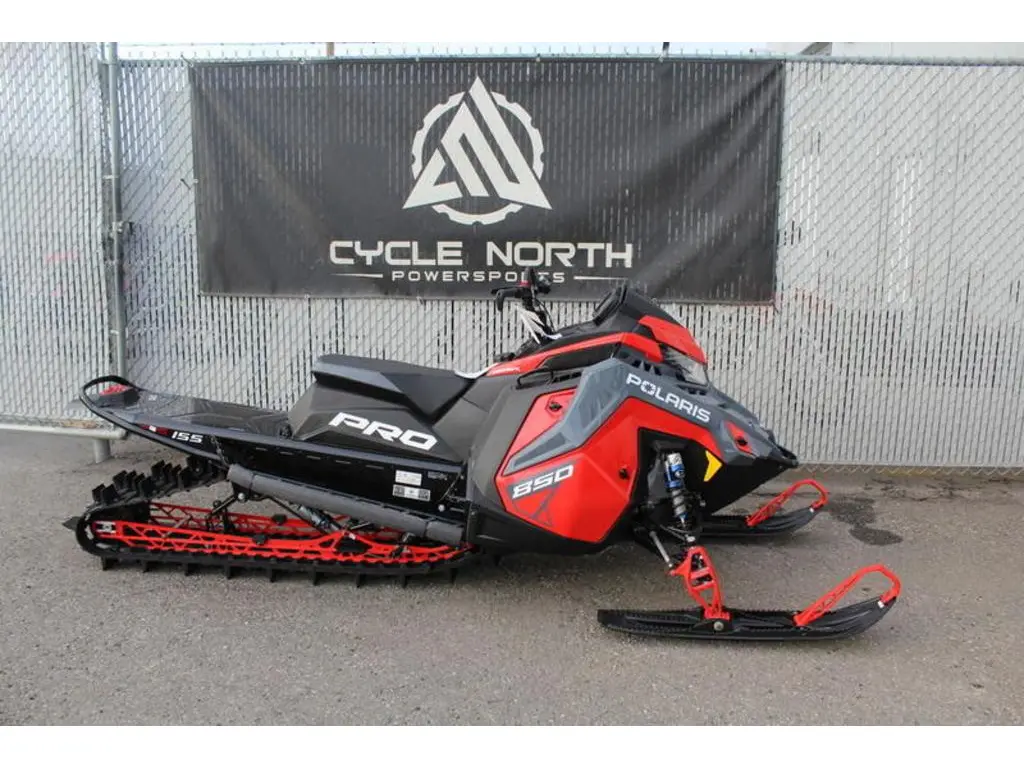 2024 Polaris 850 PRO RMK Slash 155 Indy Red