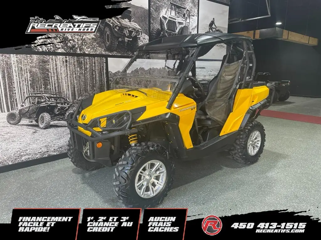 2012 Can-Am COMMANDER XT 1000 DPS **PETIT PRIX!!!**