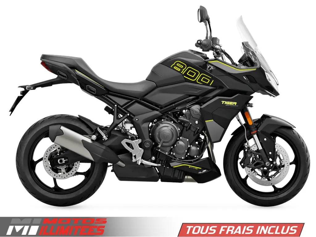 2025 Triumph Tiger 800 Sport Frais inclus+Taxes