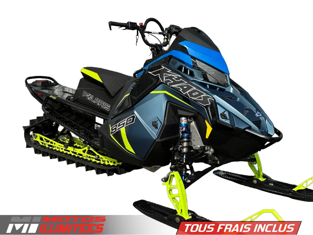 2023 Polaris 850 RMK Khaos Slash 146 X 2.6 ES Frais inclus+Taxes