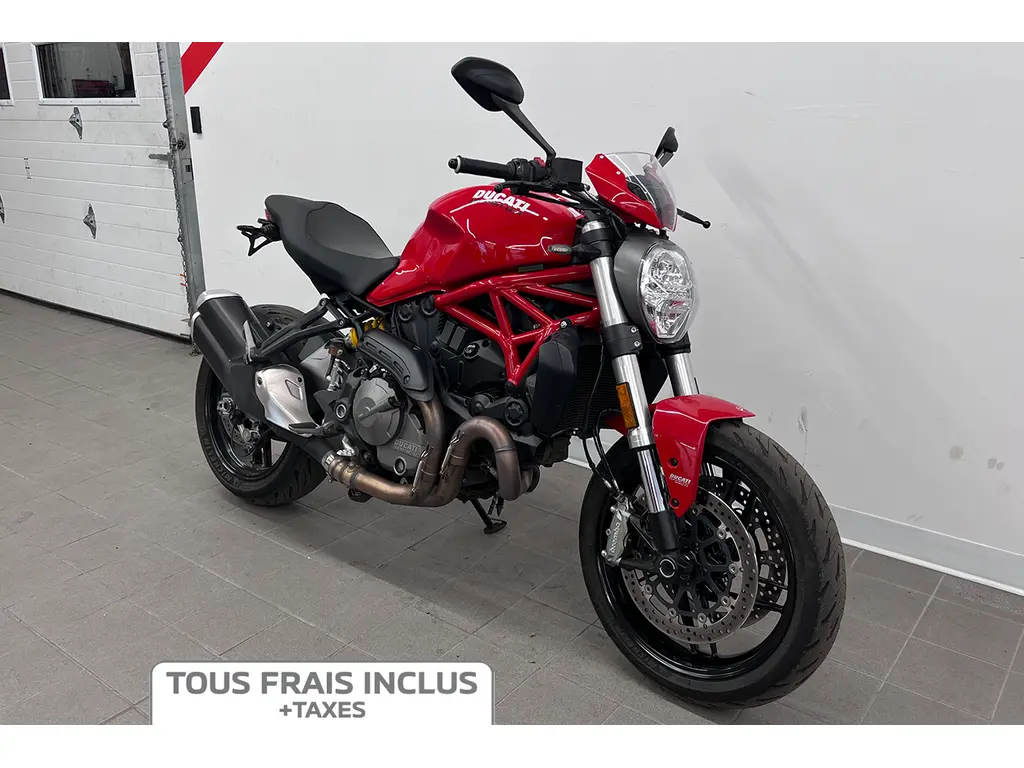 2018 Ducati Monster 821 ABS - Frais inclus+Taxes