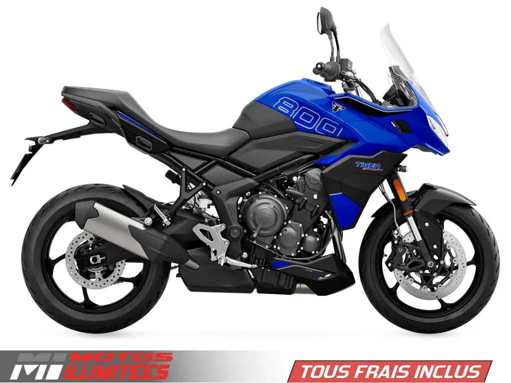 2025 Triumph Tiger 800 Sport Frais inclus+Taxes