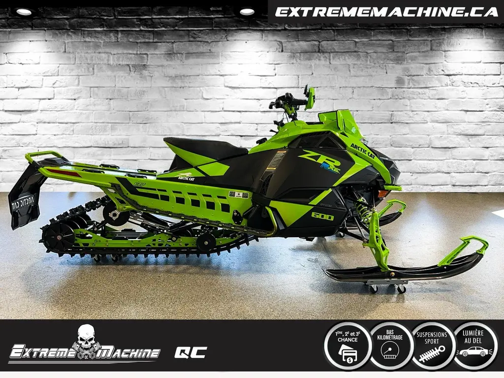 Arctic Cat ZR 600 R-XC CATALYST ES 2024 - SEULEMENT 1841KM - COMME NEUF!!!