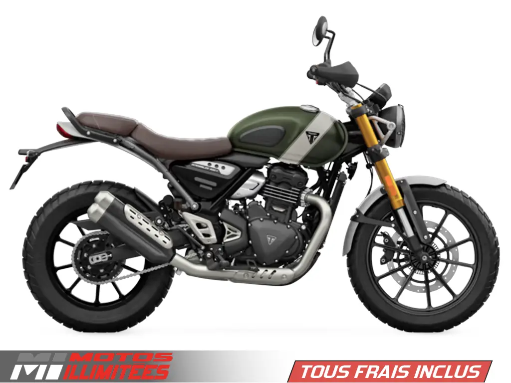 2025 Triumph Scrambler 400 X Frais inclus+Taxes